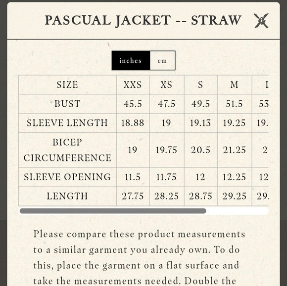 Doen Barn Jacket In Straw - Picture 5 of 5